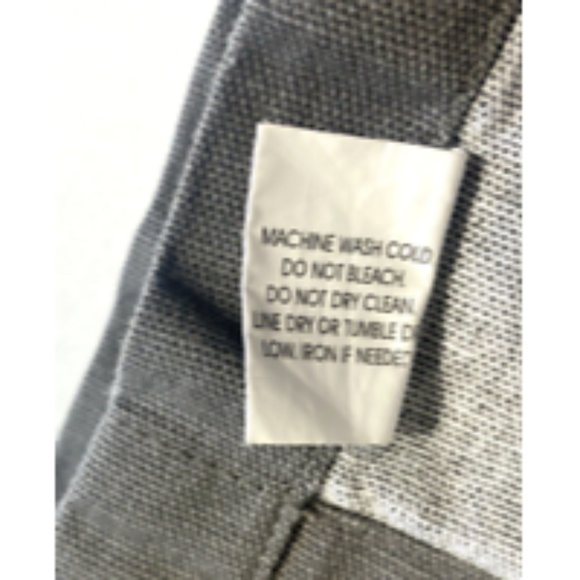 Hillcrest Cotton Curtains Panels Drapes Solid Gray Long 92 Pair Window Treatment - Picture 3 of 5